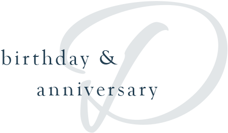 Birthday & Anniversary